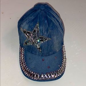 Diamond Denim Hat